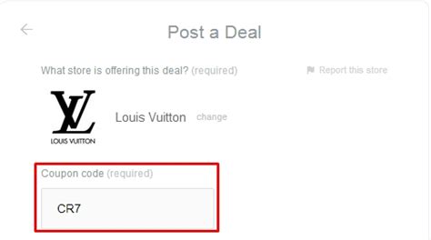 code promo louis vuitton|louis vuitton one day discount.